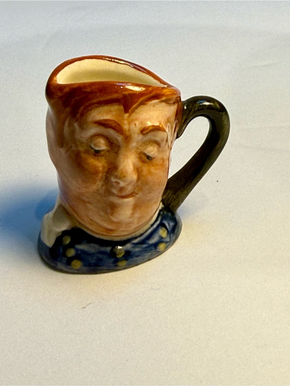 Royal Doulton 2.25" Fat Boy Toby Character Jug England
